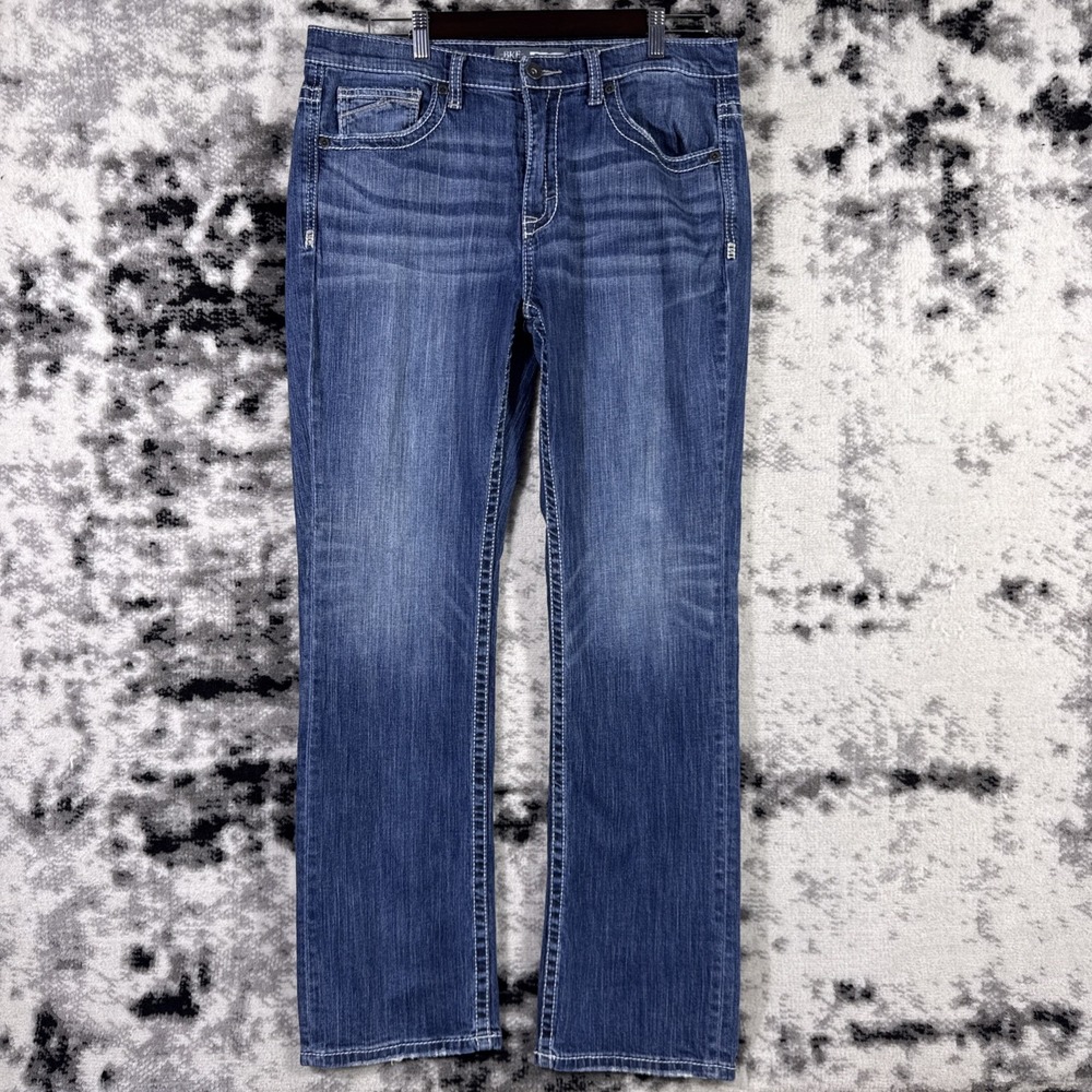 Y2k Western Southern BKE Tyler Jeans Mens Size 34L Stretch Cowboy Casual